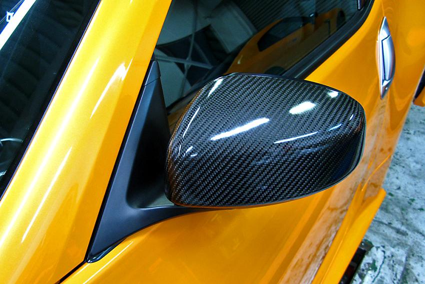 ZELE Carbon Fiber Side View Mirrors for 370Z Z34 01.07.09