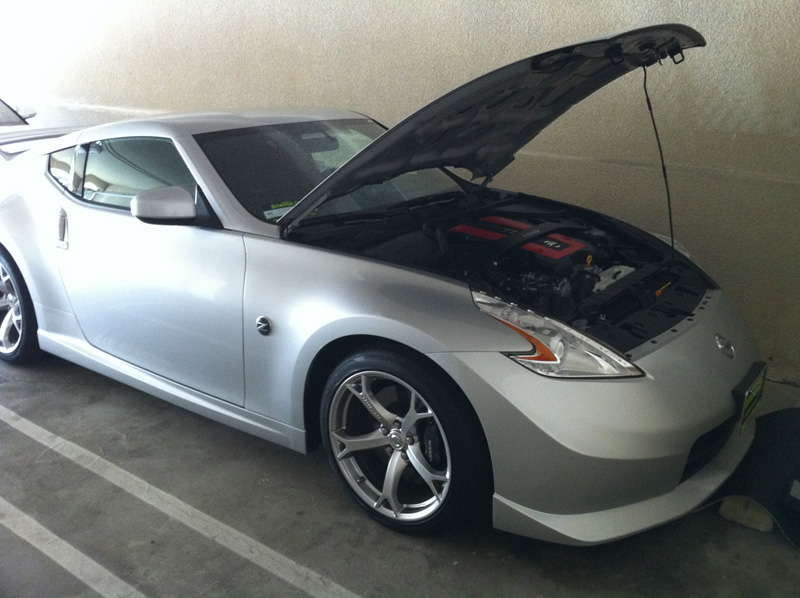in my garage