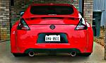 Red Rear 370z