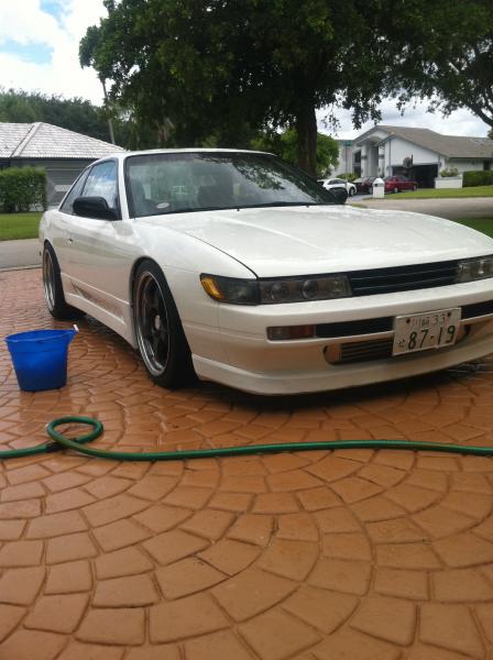 washing it