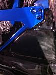 DressUpBolts blue titanium engine bolts