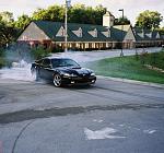 burnout, the first car. GT mustang