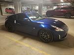 another shot of the car (pre tape job) in my cousins apartment parking garage in Edmonton.