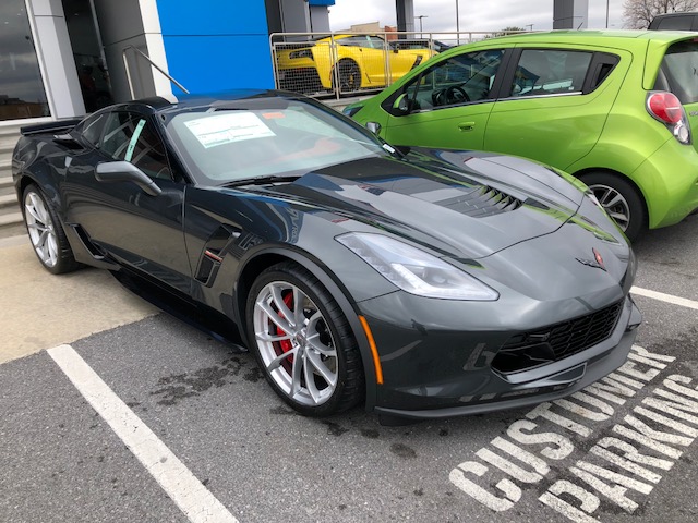 New toy April 2018 - a 2019 Corvette Grand Sport. Tired of adding mods so went out and bought the perfect car, no mods necessary. I miss my Z, would have kept her if garage space was available.