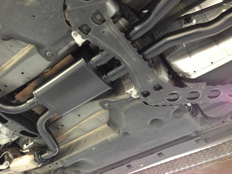 Custom cat back magnaflow exaust done at Ace Muffler in San Diego, CA