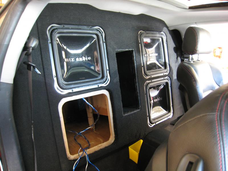 Needed a little more bass, and i wanted to try out the new square MTX subs 4-TS5512's (early '09)