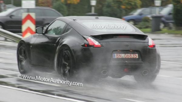 Nissan 370z spotted near Nrburgring track in Germany 10.08.08