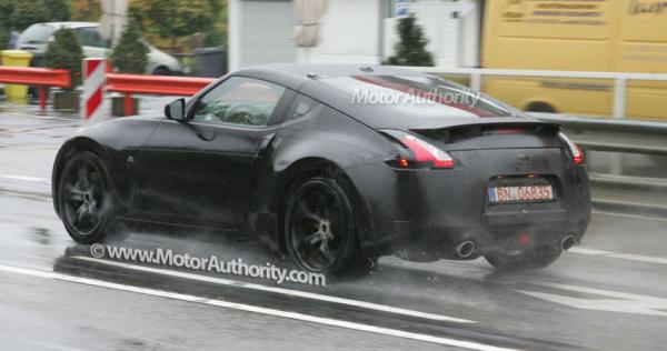 Nissan 370z spotted near Nrburgring track in Germany 10.08.08