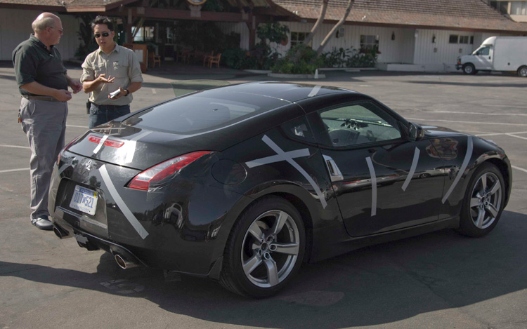 Nissan 370z rear three quarter