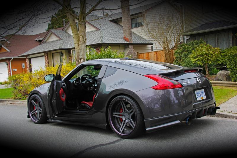 AJ Full Carbon Lip Kit with rear driff Ad on