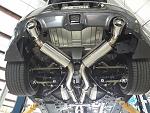 Fast Intentions twin turbo catback system.
