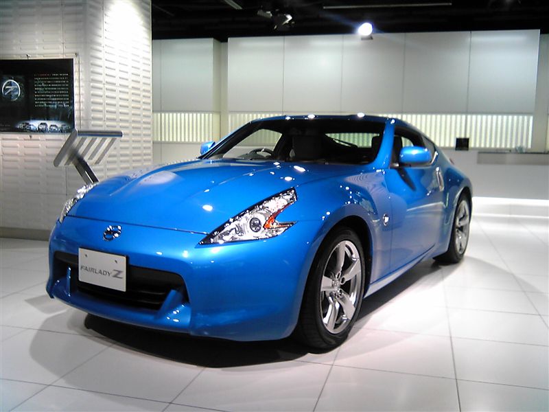 Nissan 370z blue color #5