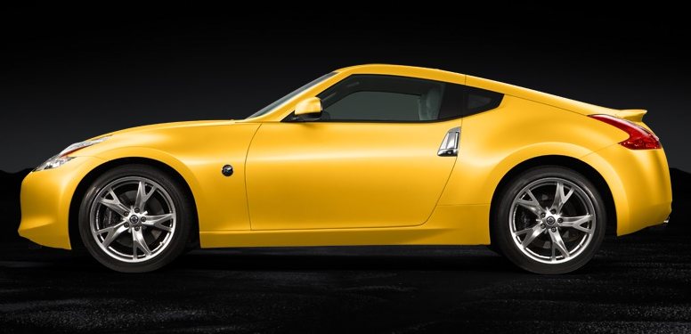 Official Nissan 370Z colors from NissanUSA 112208