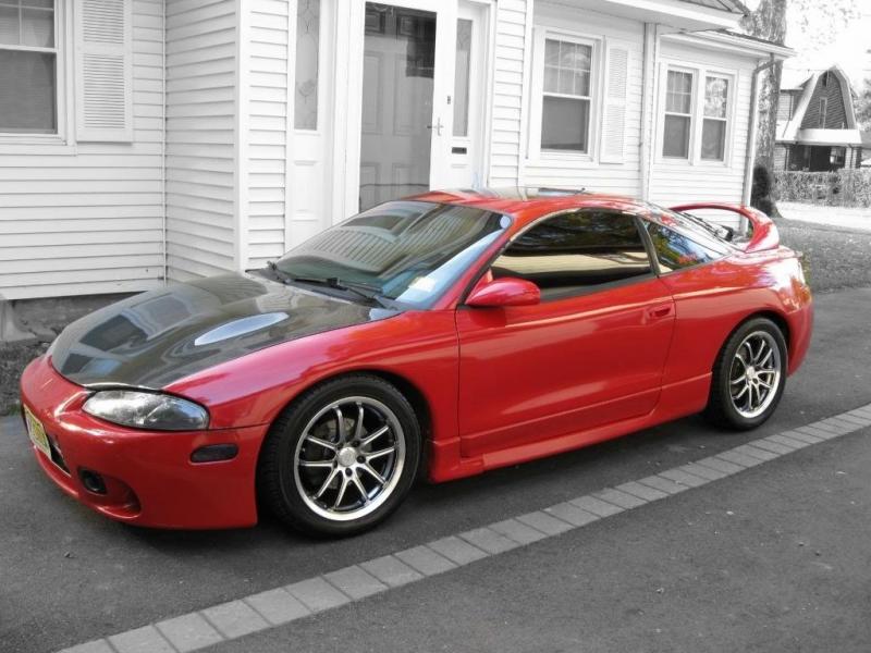 1995 Mitsubishi eclipse GSX 
Fully build dog box trans, 6 bolt block, super 16g turbo 
290whp don't remember the torque