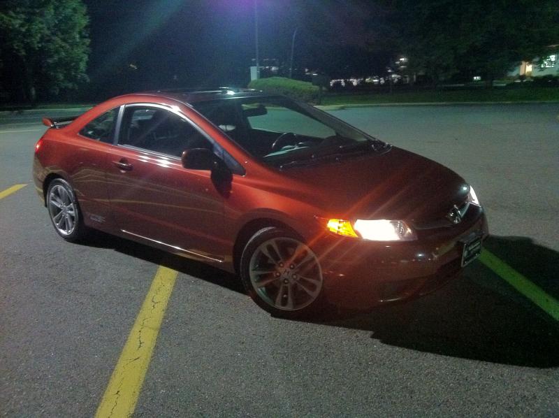 2008 Si.  Bone stock. 2ns gear pop out 3rd gear grind, blown front suspension replaced under warrantee. This car was trash lol.