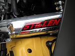 370Z Stillen Driver's Side Pipe - Close View - The air is Chillen with this Stillen.