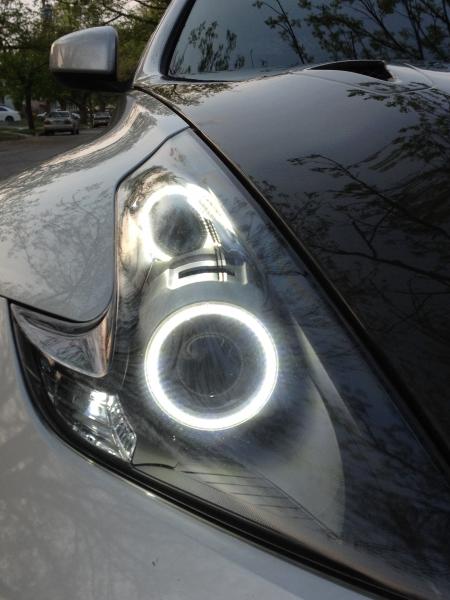 Dual orb
mb housing/ mb reflector strip
shaved dimples
oem bsilver shroud
led marker