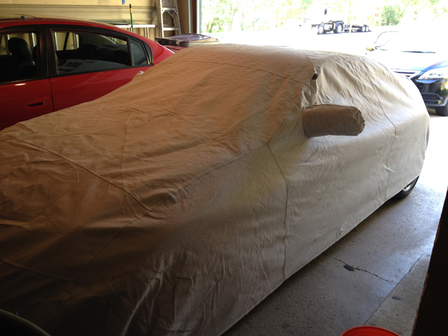 Z1 Motorsports car cover.