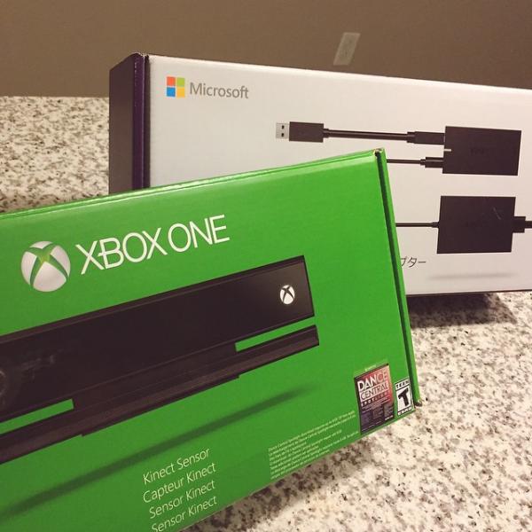 Look what we got in the mail! We can't wait to begin 3D scanning with Kinect for Windows.