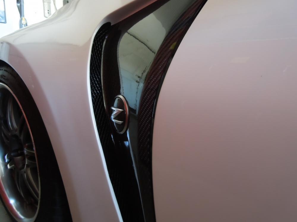 After painting the vents.  Looks better than leaving them unpainted.   Painting them black enhances the depth of the vents.