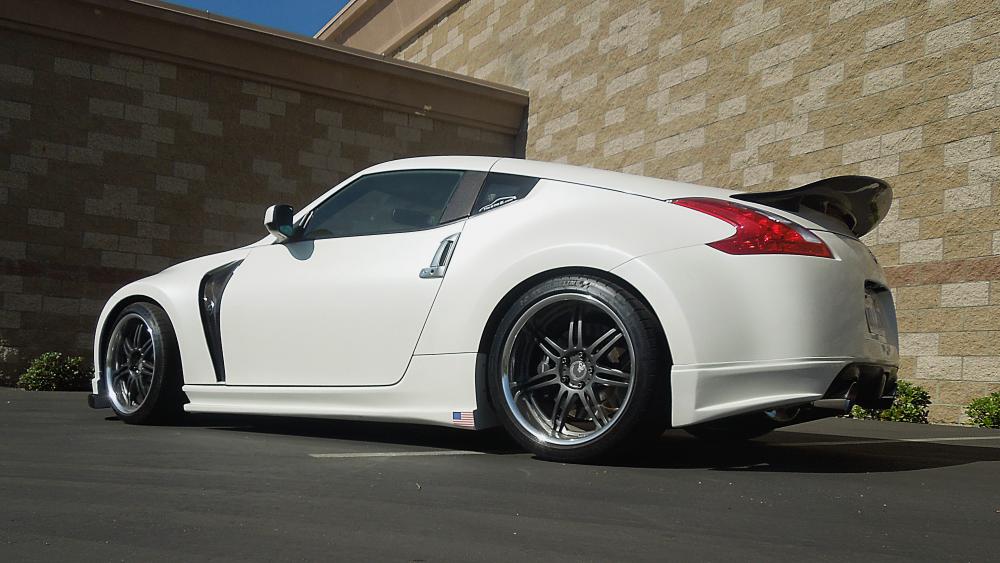 Update: Skirts and spats $😀LD after Nismo conversion. 

Traded in the AeroJacket GT wing for an AeroJacket Duckbill spoiler and installed.

Rick hooked me up on the install, it was easy but it saved me the headache and done by the man himself.  I traded the old wing in plus a little cash. We're both happy.