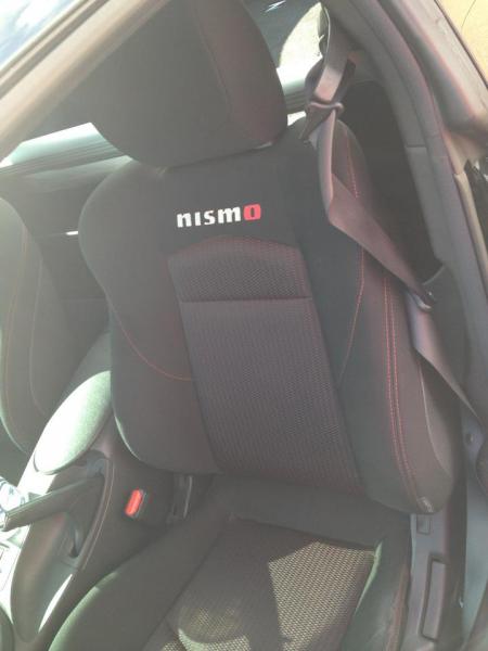 Nismo stitched seats