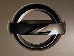 Rear satin Z emblem from thezstore.com.
