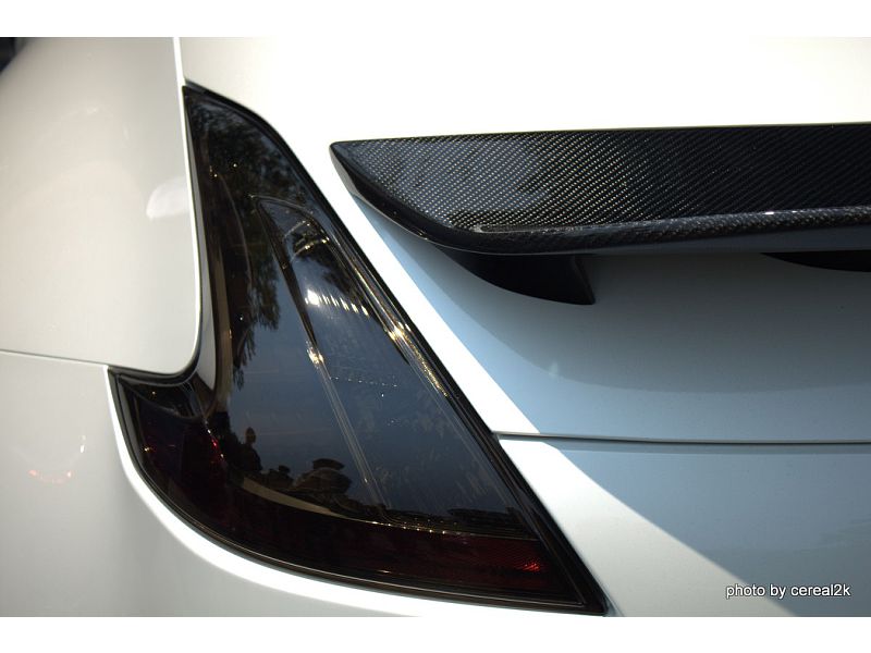 Nissan 370z blacked out tail lights #7