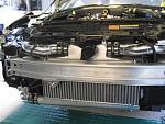 Front shot of intercooler