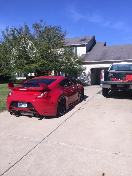 Testing clearance at my new house.
Passed it by an Inch up the Drive WAY! Hurray!