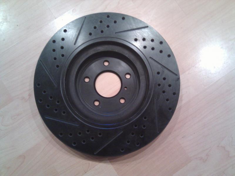 coated rotors, it wears off the outer part of the rotor