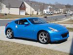 2009 Monterey Blue 370z