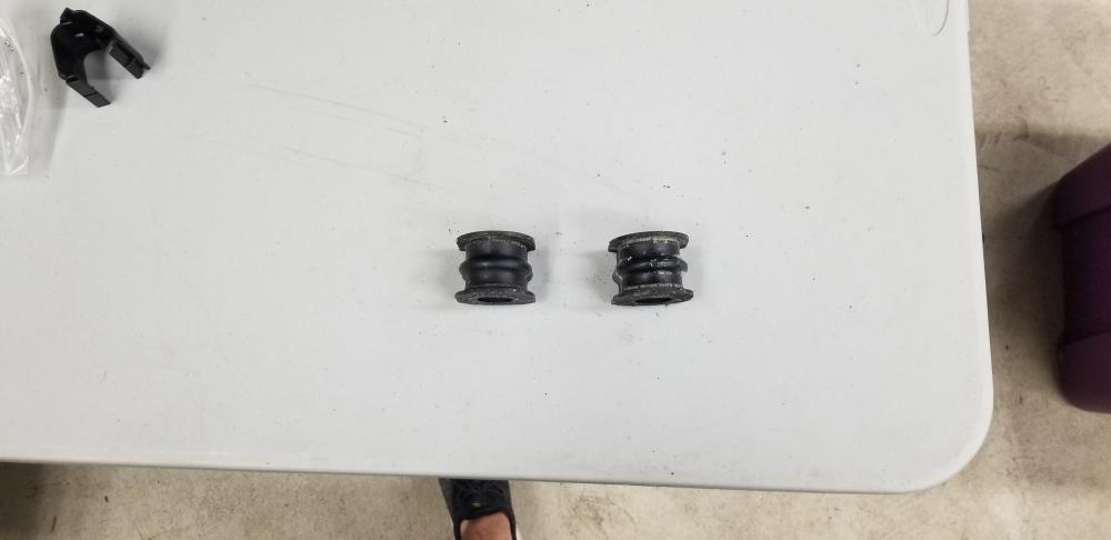 OEM front sway bar bushings