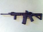 16" LMT MRP CQB Gas Pistion with final mods.