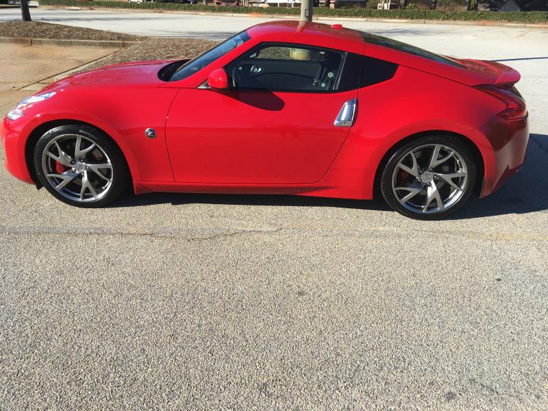 Completely Stock 3 Months Of Ownership
Solid Red 2015 Sport Tech 370Z
36k Miles