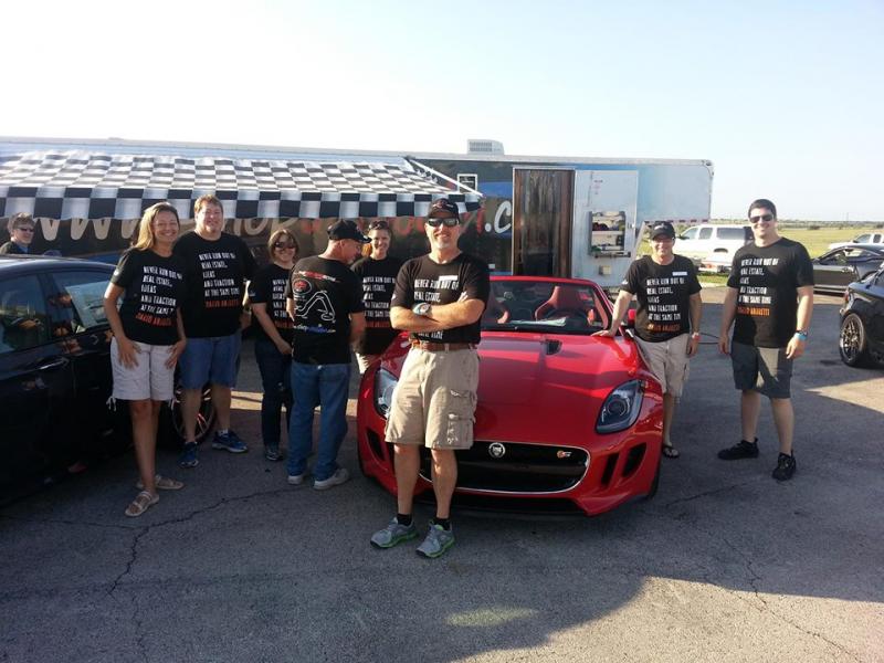 Autobaun Motorcar Group from Ft Worth came out to the track this weekend and brought some really cool cars and gave all the drivers these cool t-shirts to boot...