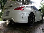 Rear View with Stock Nismo Exhaust