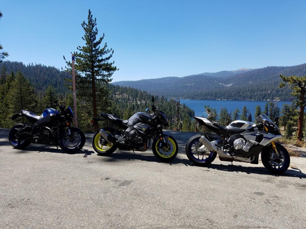 brothers r1m , dads buell, and my fz10