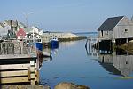 Peggys Cove Nova Scotia, taken from the passenger's seat of the Z.