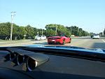 Having fun racing around with a Ferrari 458 Italia