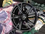 powdercoated rim