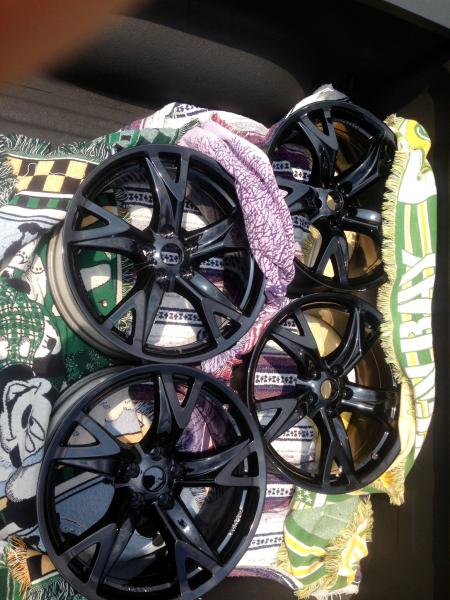 powdercoated rims