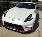 Pearl White 2016 370Z Nismo