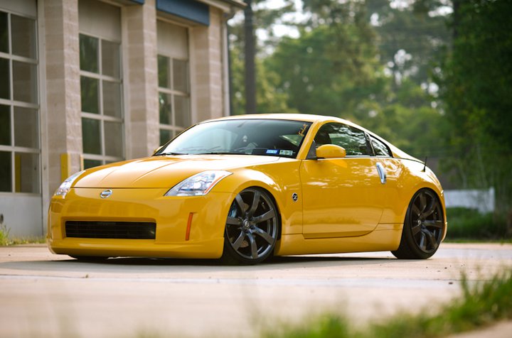 my old 350z with GTR rims and BBK