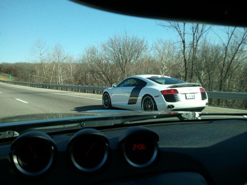 cruised with this guy for about 2 hrs from north texas headed northeast. i wont say how fast we were goin lol