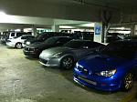 Parking lot action, I just felt like taking it 3 awesome cars together :D