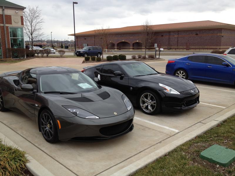 Test drive day. The Z was not happy