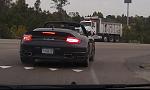 Turbo S with lady in a pink hat.