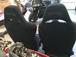 Authentic Bride Stradia II seats w/ sliders and nissan mounts