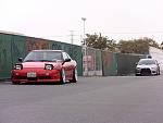 My Evo X (was) and a 240sx.